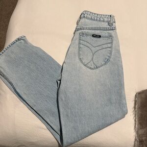 ROLLA'S Light Blue Straight Leg Jeans
